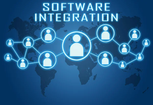 Integrazione software — Foto Stock