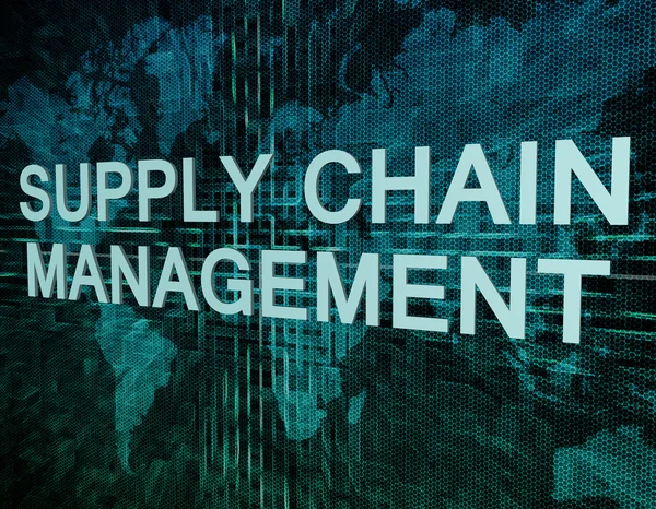 Supply Chain Management — Stock Photo, Image