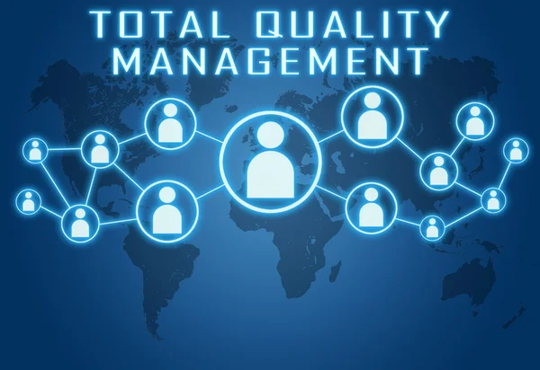Total kvalitetsstyrning — Stockfoto