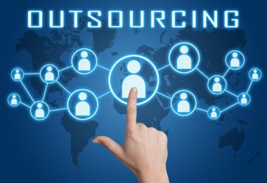Outsourcing clipart