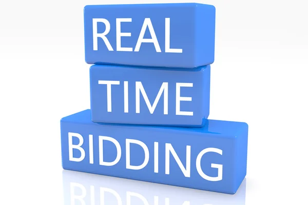 Real Time Bidding — Stock Photo, Image