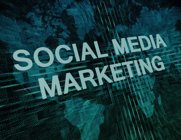 Marknadsföring i sociala medier — Stockfoto