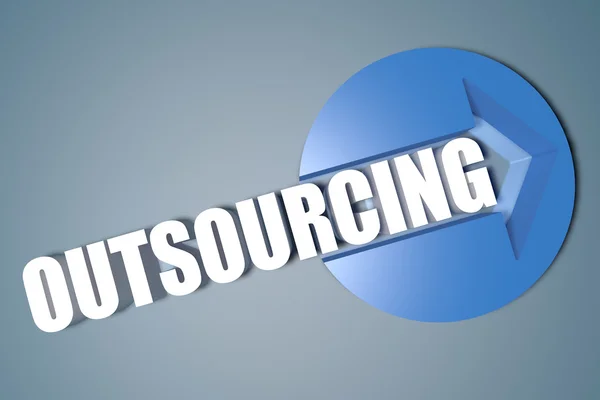 Outsourcing — Stock Photo, Image