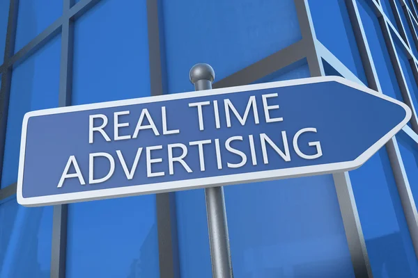 Real Time Advertising — Stock Photo, Image