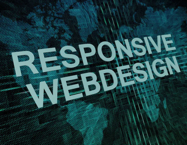 Webdesign responsivo — Fotografia de Stock