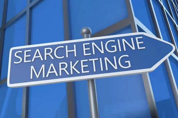 Motor de busca marketing — Fotografia de Stock