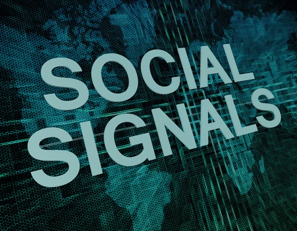 Social Signals — Stock Photo, Image