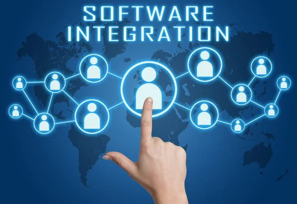 Integracja oprogramowania — Zdjęcie stockowe