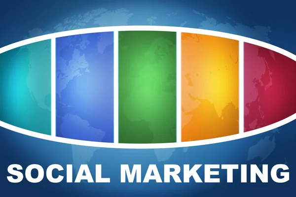 Marketing Social — Foto de Stock