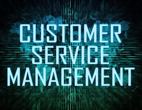 Kundendienstmanagement — Stockfoto