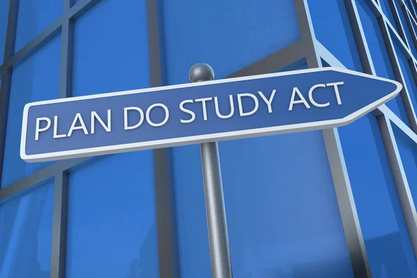 Plan Do Study Act — Stock Photo, Image