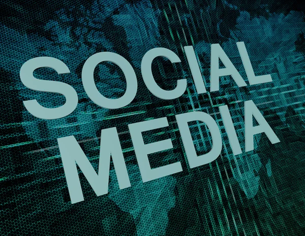 Social media — Foto Stock