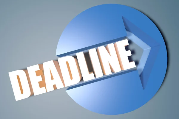 Deadline — Stock Photo, Image