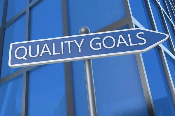 Quality Goals — Stock Photo, Image