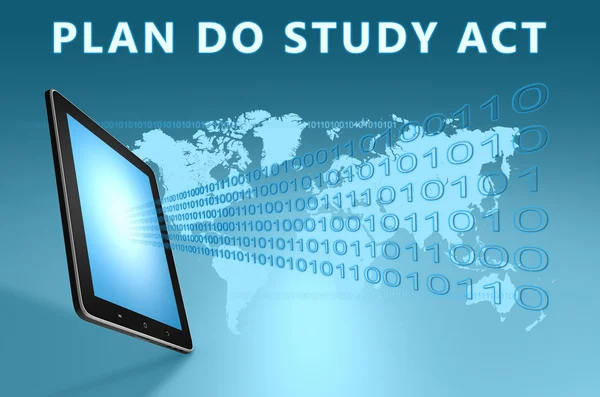 Plan Do Study Act — Stock Photo, Image