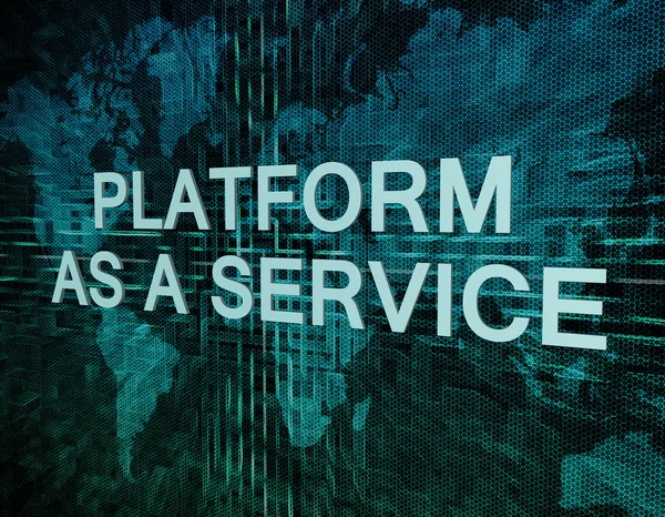 Platform as a Service — Stock Photo, Image