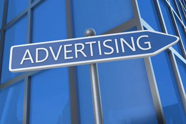 Advertising — Stock Photo, Image