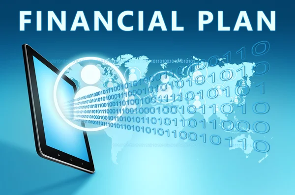 Financial Plan — Stock Photo, Image