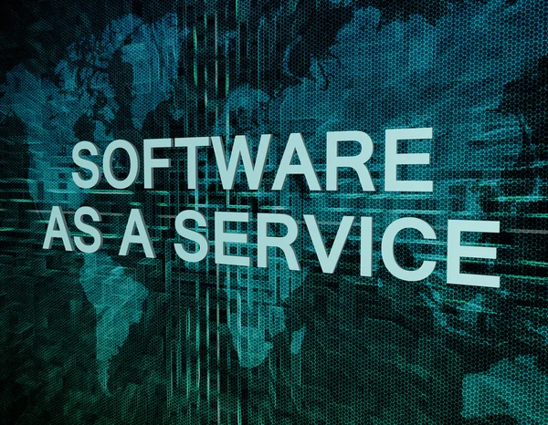 Software jako služba — Stock fotografie