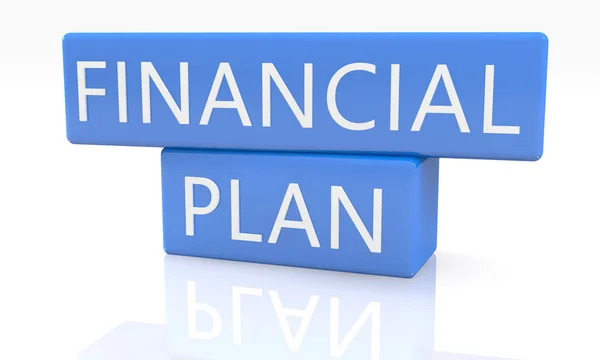 Financial Plan — Stock Photo, Image