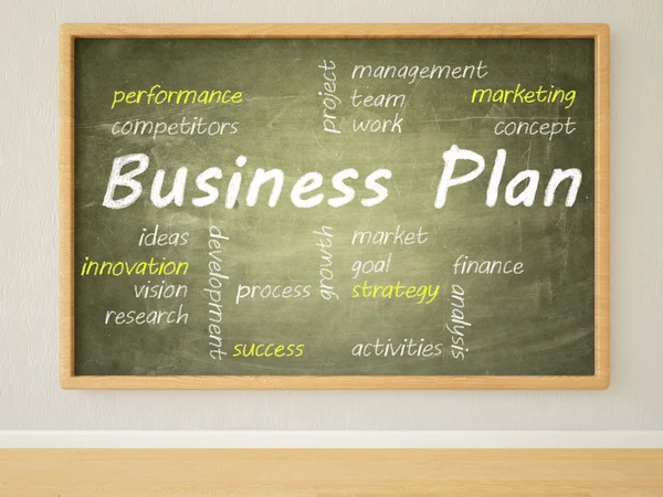 Business Plan — Stock Photo, Image