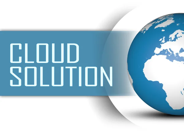 Cloud Solution — Stock Photo, Image