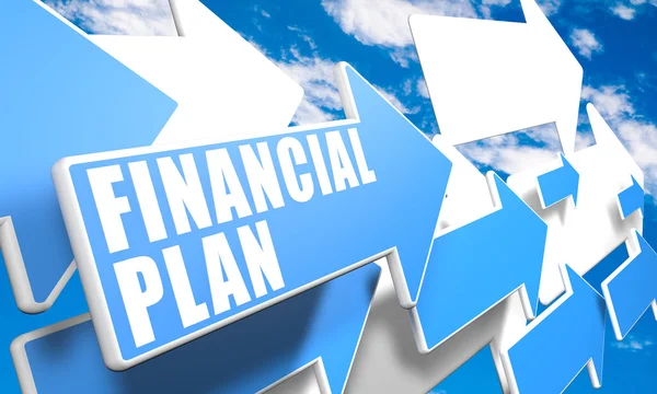 Financial Plan — Stock Photo, Image