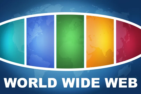 World wide web — Stock fotografie