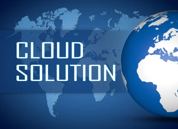 Cloud Solution — Stock Photo, Image