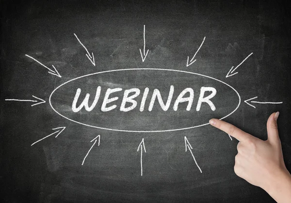 Webinar — Stock Photo, Image