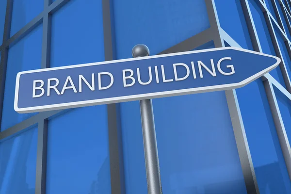 Brand Building — Stock Photo, Image