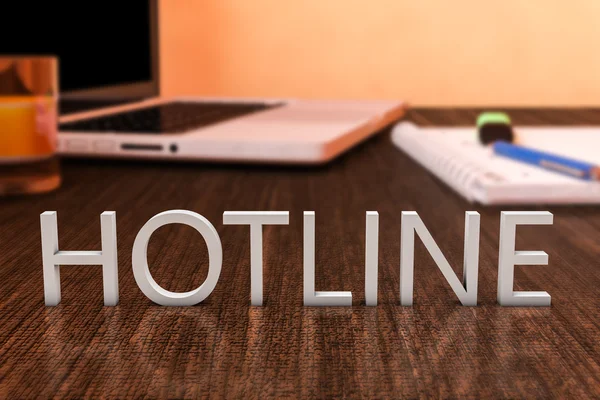 Hotline — Stock Photo, Image