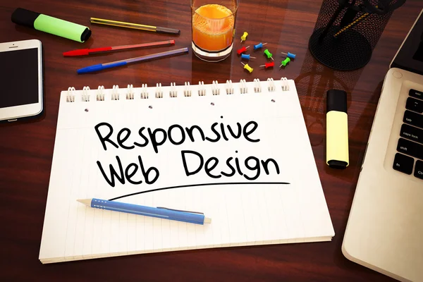 Responsive Web Design — Stockfoto