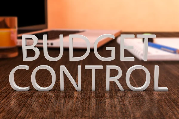 Controlo orçamental — Fotografia de Stock