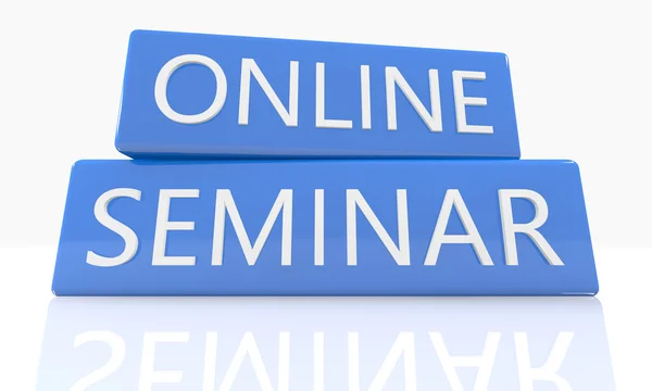 Online Seminar — Stock Photo, Image