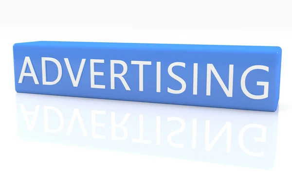 Advertising — Stock Photo, Image