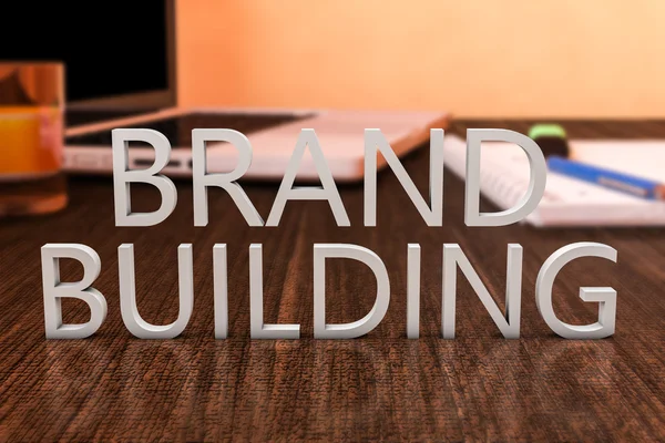 Brand Building — Stock Photo, Image