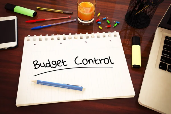 Budgetkontroll — Stockfoto