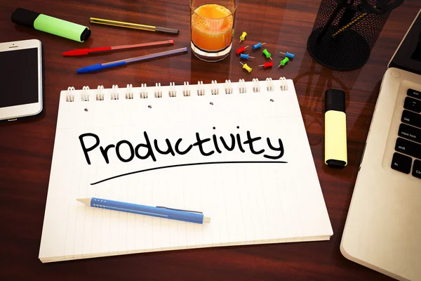 Productividad — Foto de Stock
