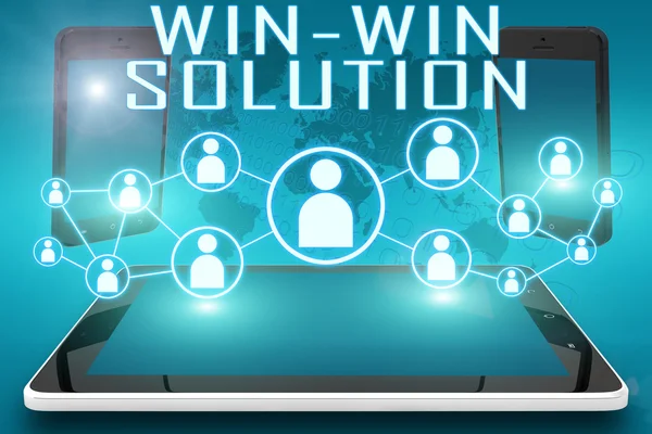 Win-win oplossing — Stockfoto
