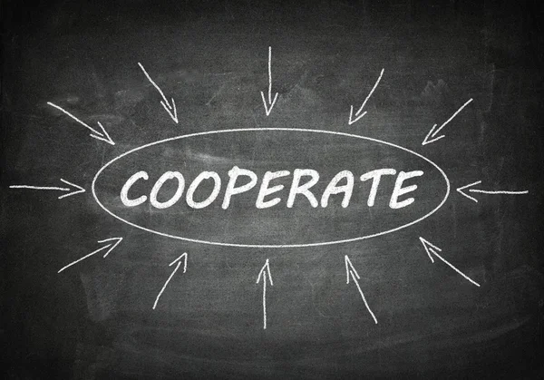 Cooperate — Stock Photo, Image