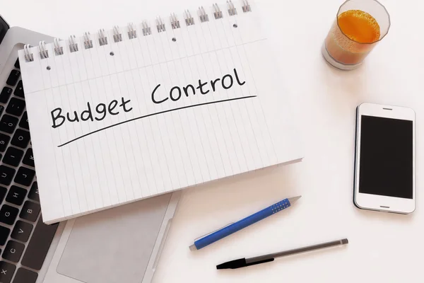 Бюджетный контроль — стоковое фото