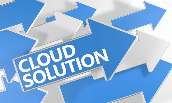 Cloud Solution — Stock Photo, Image