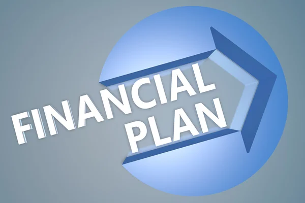 Financial Plan — Stock Photo, Image