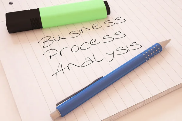 Бізнес-процес аналізу — стокове фото