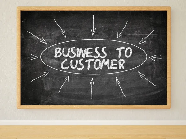 Бизнес для клиентов — стоковое фото