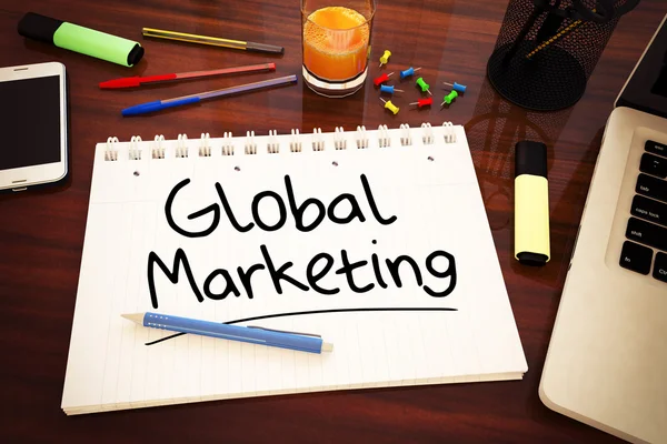 Globalnego marketingu — Zdjęcie stockowe