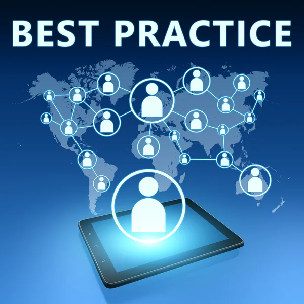 Best Practice — Stockfoto