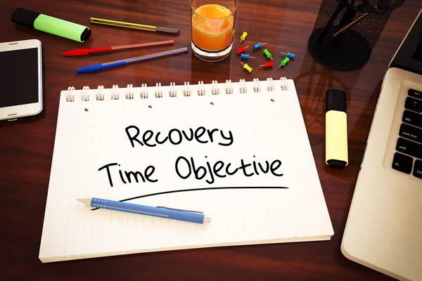 Recovery Time Objective — Stock Photo, Image