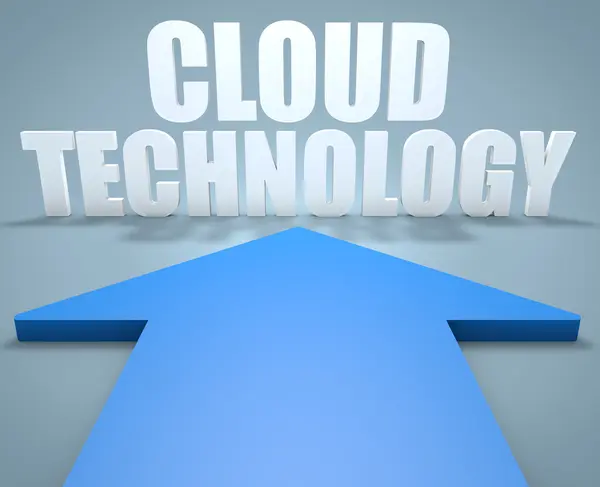 Tecnologia cloud — Foto Stock